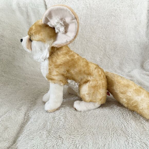 Wild Republic Fennec Fox 13" Realistic Plush Stuffed Animal Toy Zoo Big Ears - Picture 2 of 6